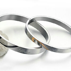 Lover's Heart Couples Bracelet
